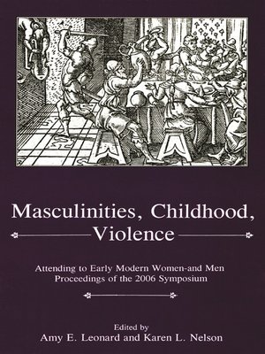 cover image of Masculinities, Childhood, Violence